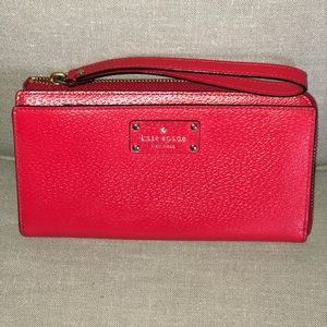 Kate Spade Wallet (Red)